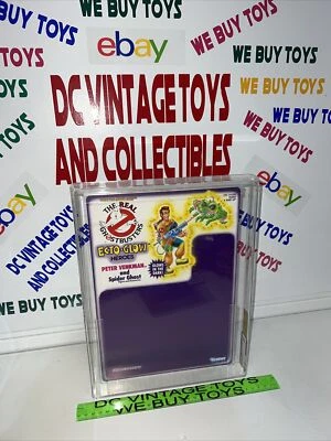 Tarjeta de prueba 1986 The Real Ghostbusters Ecto Glow Peter Venkman AFA 95 como nueva 🔥 Foto 1 de 4