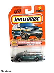 Matchbox 1:64 Die Cast Mercedes-Benz CLK Convertible First Edition #1 1999 - Picture 1 of 5