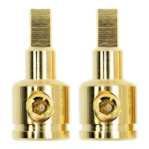 Power or Ground 1/0 to 4 Gauge Reducer for Car Audio Amplifier Installation Pair - Picture 1 of 3