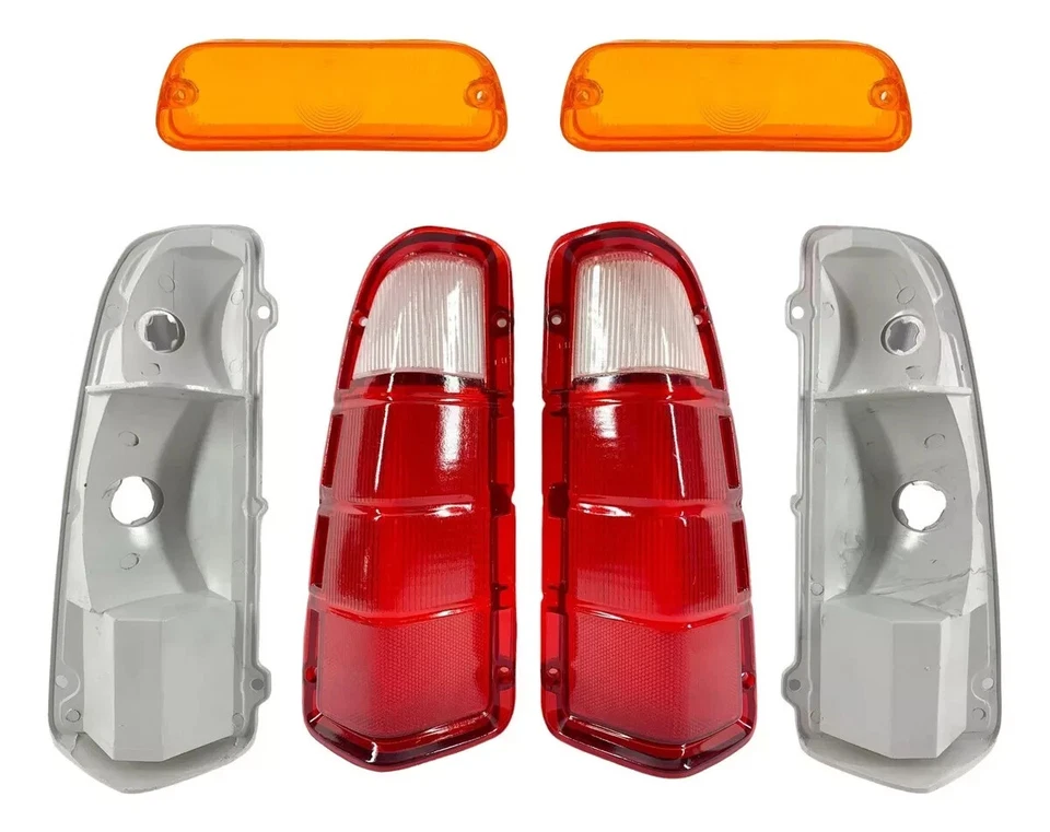 Tail Lights Housing & Turn Signal 1972 1973 1974 1975 1976 1977 1978 DODGE Truck - Image 1 of 4