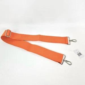 Shoulder Bag Strap Replacement DIY Purse Making Crossbody Orange Cotton Fabric - Picture 1 of 6