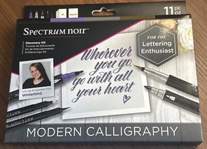 DISCOVER KIT KALLIGRAPHIE, moderne Kalligraphie neu im Karton - Bild 1 von 2