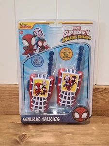 Marvel Spidey and His Amazing Friends Walkie Talkies NEW Spiderman Disney Jr - Picture 1 of 8