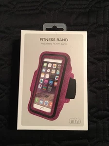 Bits Pink Adjustable Fit Arm Band For iPhone 6/s - Picture 1 of 2