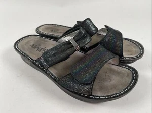 Alegria Karmen Blue Rainbow Sandals Sz EUR 40 US 9 Adjustable Straps KAR 224 - Picture 1 of 7