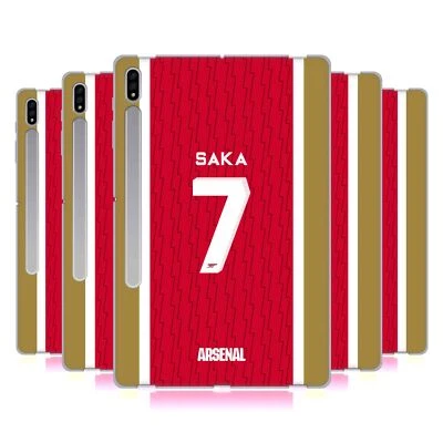 OFFICIAL ARSENAL FC 2023/24 PLAYERS HOME KIT SOFT GEL CASE FOR SAMSUNG TABLETS 1 - Image 1 of 4
