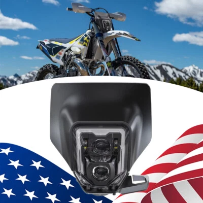 Luz LED Healight DRL con carenado para Husqvarna FE 250 350 450 501 / TE 150 250 300 Foto 1 de 4