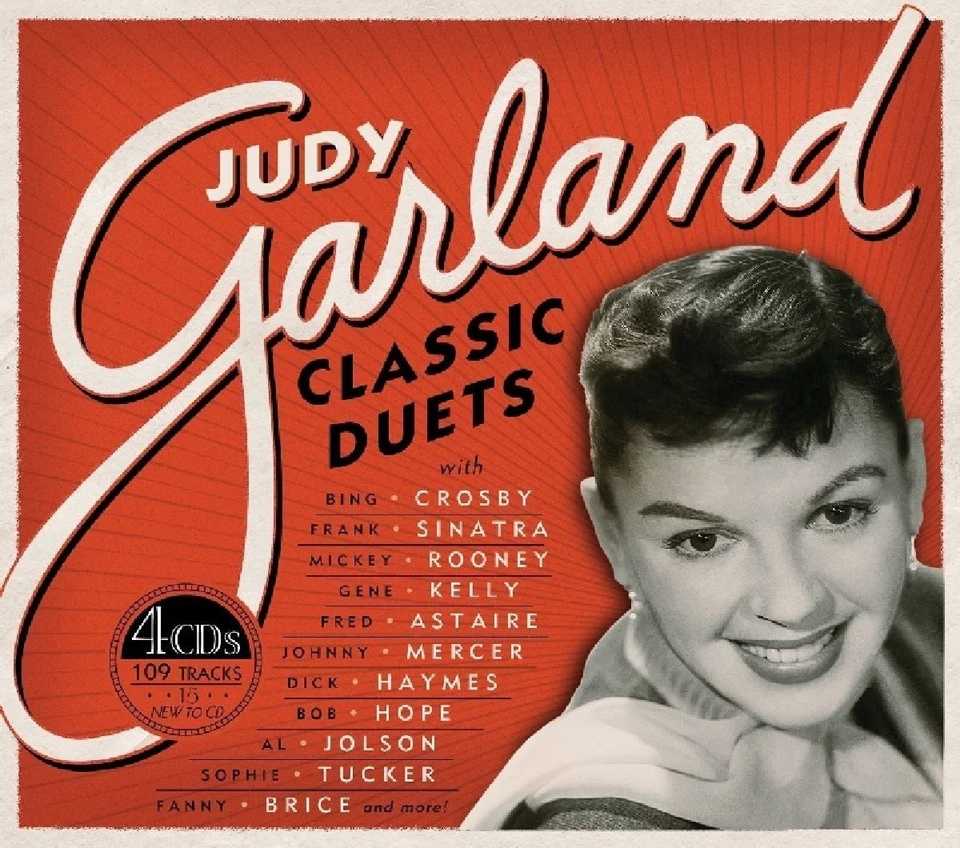 JUDY GARLAND -CLASSIC DUETS (BING CROSBY,FRANK SINATRA,GENE KELLY,...) 4 CD NEU - Bild 1 von 1