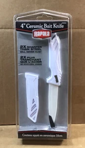 Rapala 4 inch White Ceramic Bait Knife RCBKW4 - Picture 1 of 4