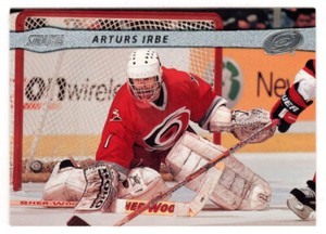 Arturs Irbe - Carolina (Hockey Card) 2001-02 Topps Stadium Club # 73 MT