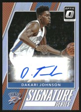 2017-18 Donruss Optic Signature Series Holo #26 Dakari Johnson Autograph