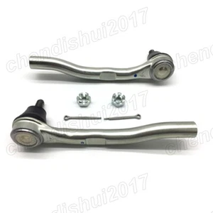 2 FRONT OUTER TIE ROD RACK END LEFT AND RIGHT PAIR FOR HONDA FIT JAZZ MK2 02-08 - Picture 1 of 3