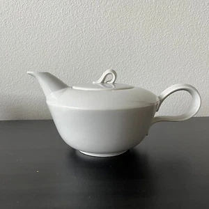 Jubilee Homer Laughlin Teapot Mist Gray Vintage 1950s - Picture 1 of 10