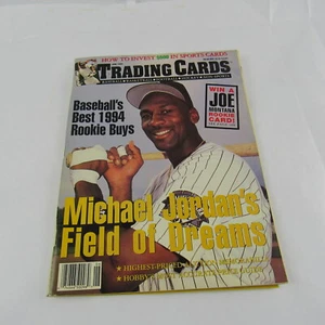 Trading Cards Magazine Michael Jordan Rookie Cover June 94 Vintage Collectible - Imagen 1 de 12