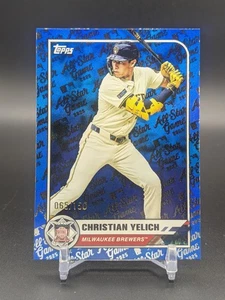 Christian Yelich 2025 Topps Juego de Estrellas Azul Paralelo #'d/150 #45 - Imagen 1 de 2