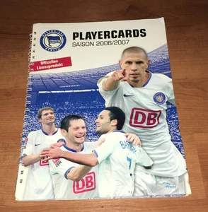 Playercards Hertha BSC Berlin 2006/2007 - Sammelordner + 84 Karten, TOP ZUSTAND - Bild 1 von 14