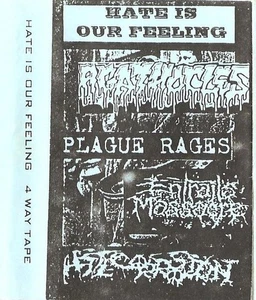 Agathocles / Plague Rages / Entrails Massacre / Hate Corrosion - Hate Is Our Fee - Picture 1 of 2