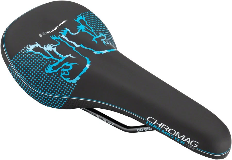 Chromag Trailmaster DT MTB Saddle - 140mm Wide, Chromoly Rail, Wet Weather - Image 1 of 4