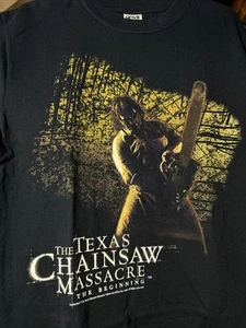Texas Chainsaw Massacre Beginning Shirt Vintage VTG Old Stock Rare 2006 Medium - Picture 1 of 6