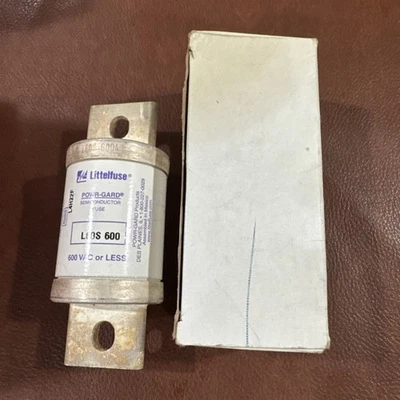 LITTELFUSE L60S 600 SEMICONDUCTOR FUSE 600A 600 Amp 600VAC POWR-GARD 600V - Image 1 of 4