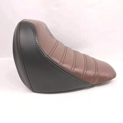 Indian Scout Bobber OEM Accesorio Confort Marrón Solo Asiento de Jinete Falta Pin Foto 1 de 4