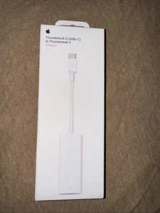 Apple Thunderbolt 3 (USB-C) to Thunderbolt 2 Adapter A1790 MYH93AM/A Sealed - Picture 1 of 2