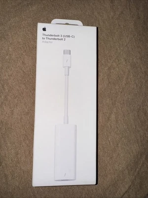 Apple Thunderbolt 3 (USB-C) to Thunderbolt 2 Adapter A1790 MYH93AM/A Sealed - Image 1 of 2