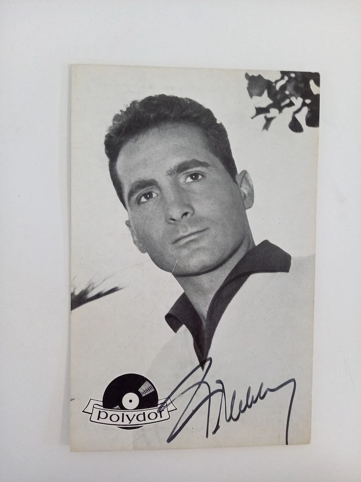 Freddy Quinn -  - original Autogramm - ca. 14x9cm - Autogrammkarte - Bild 1 von 1