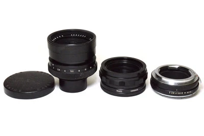 Leica Summicron M Manuelles Objektiv Kanada 90Mm F2 Mit M-R Konverter - Bild 1 von 4