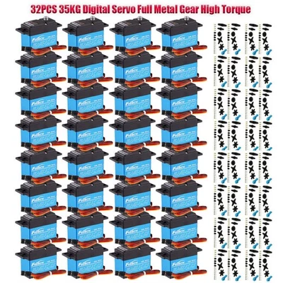 Waterproof 35KG Metal Gear Digital Servo Coreless HIGH TORQUE SPEED FT5330M RC - Image 1 of 4