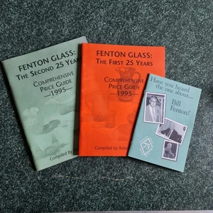 3er Set Fenton Glas umfassende Preisführer Bücher von Eaton - Bild 1 von 4