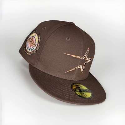 Astros' 7 3/8 - New Era 59Fifty x Houston 45th Anniv. Patch 'Hat Club Exclusive' - Image 1 of 4
