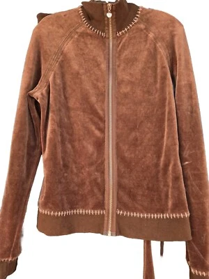 Twisted Heart Vintage Hoodie Pant Set Womens LARGE Embellished 90s Y2K Track Set - Image 1 of 4