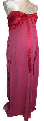 Umstandsmode Brautmode "Que Sera" ALIZZA Abend Kleid Gr. 40/L Chiffon gefüttert - Bild 1 von 4