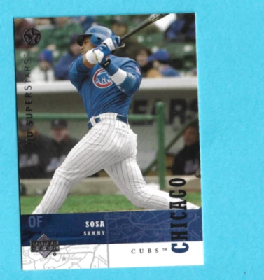 2002-03 UD SuperStars #42 Sammy Sosa - Image 1 of 2
