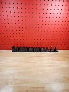 Matco TSS13A 13-Piece 3/8” Drive Twist Socket Set W/ Rail + Knockout Punch - Picture 1 of 24