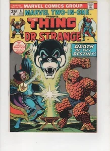 Marvel Two-In-One #6, Dr. Strange, MVS Intact, VF/NM 9.0, 1st Print, 1974 - Picture 1 of 2