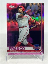 Maikel Franco 2019 Topps Chrome #7 Pink Refractor SP ( Phillies )