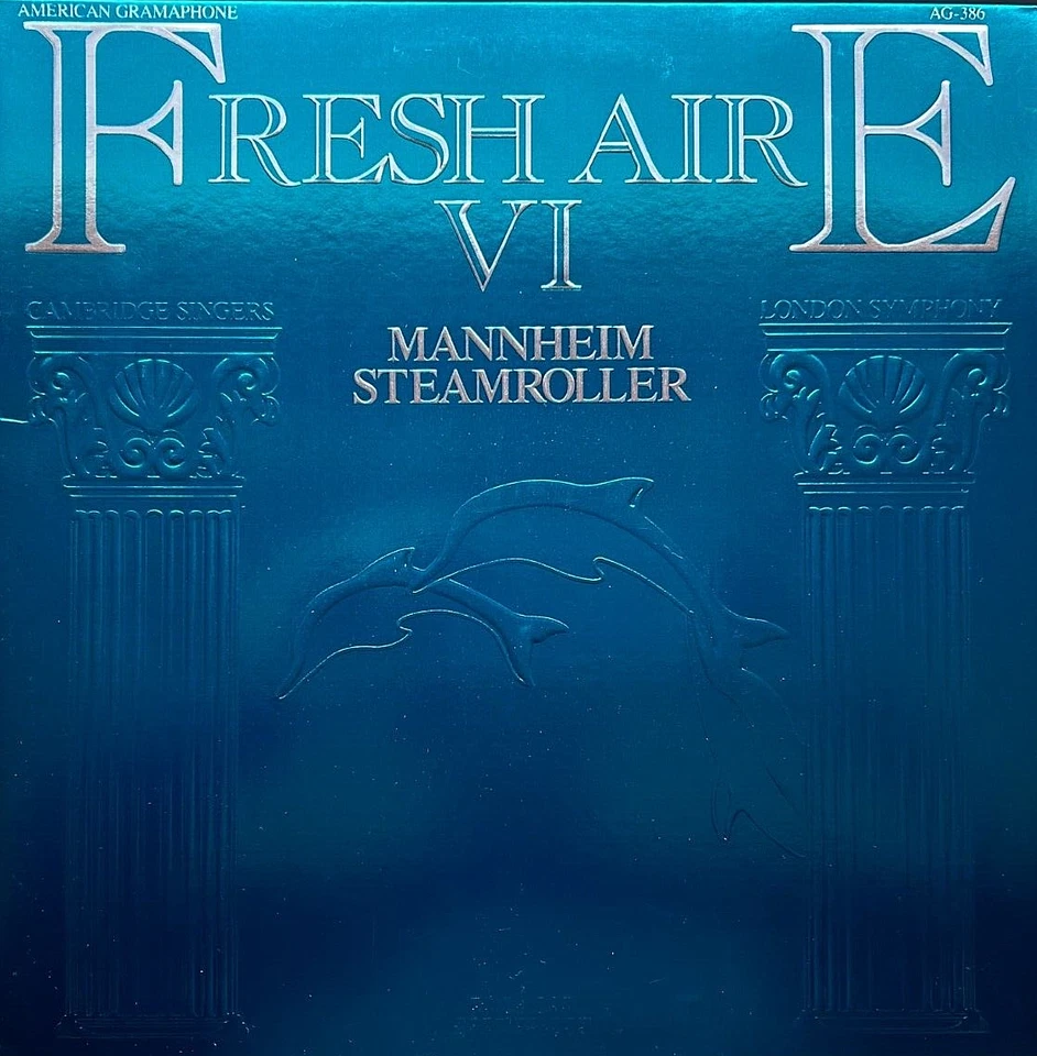 MANNHEIM STEAMROLLER "FRESH AIRE VI" PREMIUM QUALITY USED LP (NM/EX) - Image 1 of 1