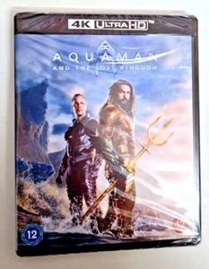 4K UHD BLU-RAY AQUAMAN AND THE LOST KINGDOM BRAND NEW SEALED UK STOCK - Picture 1 of 2