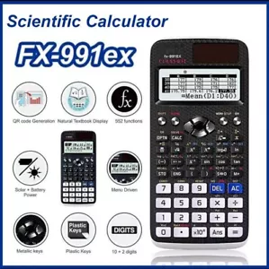 FX991EX Advanced Scientific Calculator 552 FUNCTIONS ClassWiz features - Picture 1 of 7