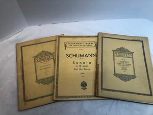 Schirmer Bibliothek Klassiker Bände 1140 103 27 Klavier Chopin Schumann - 3 Stück - Bild 1 von 17