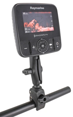 RAM Tough-Claw Mount with M6 HEX Bolt - fits Raymarine Dragonfly 4, 5 & WiFish - Image 1 of 2
