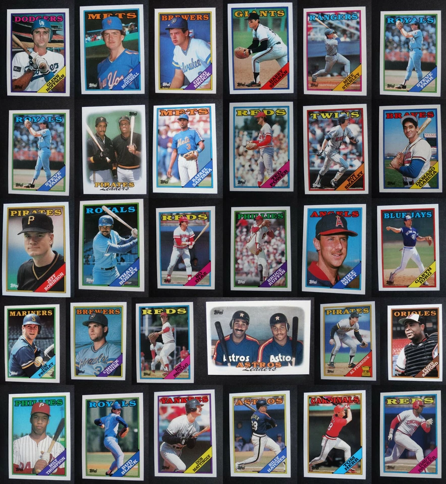 1988 Topps Baseball Cards Complete Your Set You U Pick From List 201-401 - Image 1 of 1