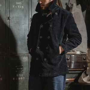 Corduroy Pea Coat Coats, Jackets 