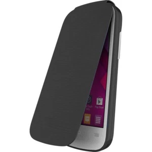 ALCATEL CUSTODIA FLIP COVER VERTICALE ORIGINALE NERO BLACK OT-C3 POP NEW NUOVO - Foto 1 di 3