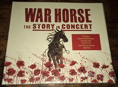 M.MORPURGO J. LUMLEY -  WAR HORSE The Story in Concert 3-CD-DigiPak neuwertig - Bild 1 von 2