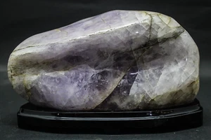 3568Gr Natural  Amethyst Quartz Light Purple Healing Reiki Energy Decoration - Picture 1 of 7