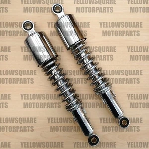 Rear Shock Absorbers Kawasaki ER-5 2002-2006 - Shocks Chrome ER5 ER 5 350mm - Picture 1 of 2