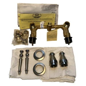 Kohler 124-N-BN Antique Valve Trim w/ Lever Handles Brushed Nickel - Picture 1 of 15